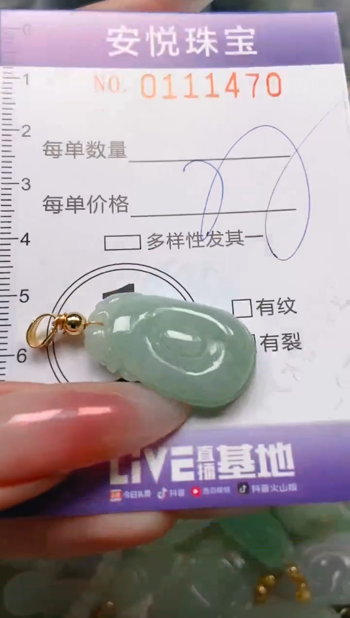 【闪购商品】翡翠颈饰未镶嵌闪购0111470