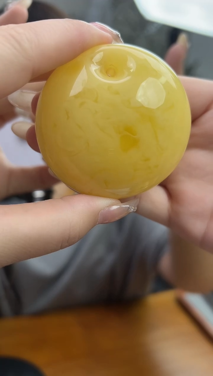 裸石琥珀未镶嵌琥珀蜜蜡吊坠