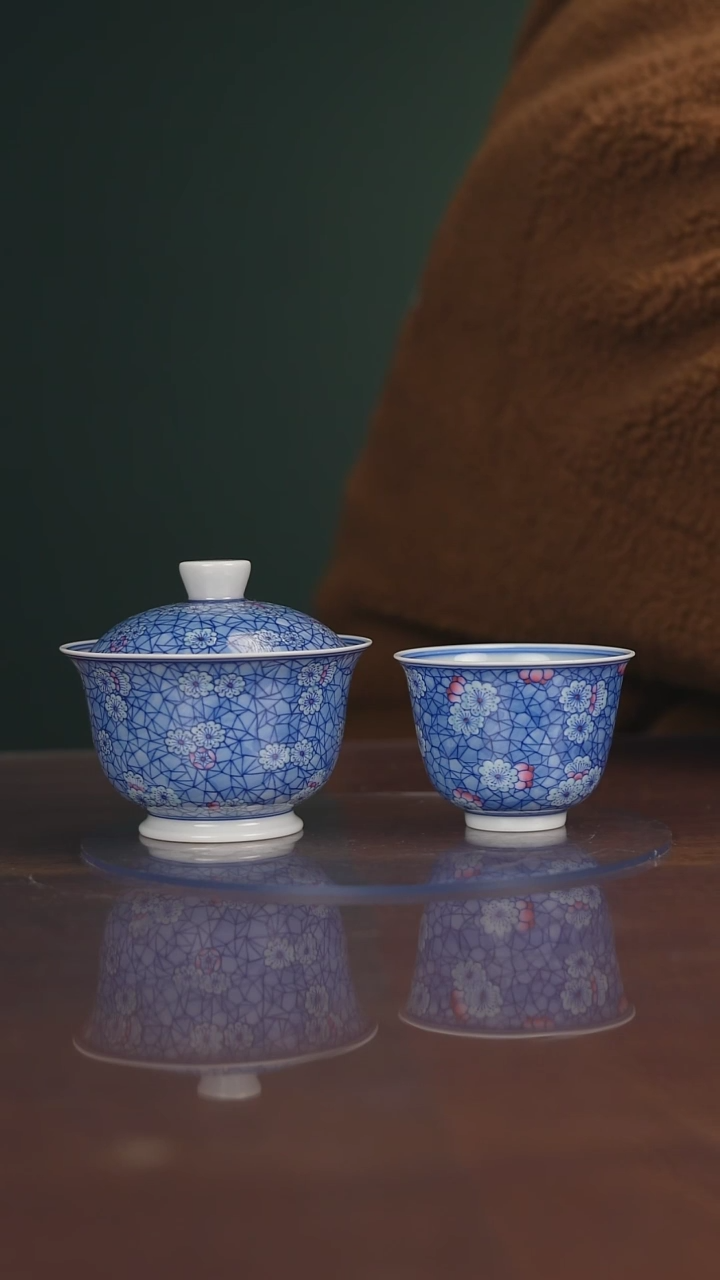【闪购商品】空山明月 青花斗彩