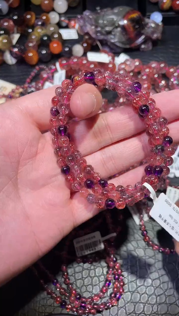 【闪购商品】手链未镶嵌水晶多圈超七A5多样性发一