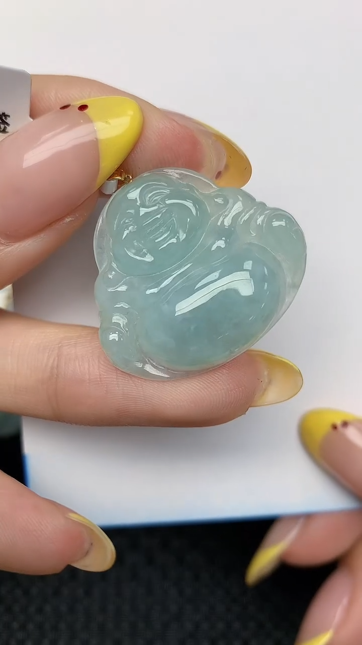 翡翠未镶嵌项链天然翡翠A货