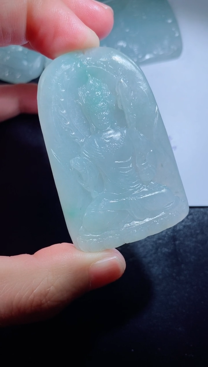 【闪购商品】定制翡翠未镶嵌毛货不支持退换付款后联系客服确认抛光