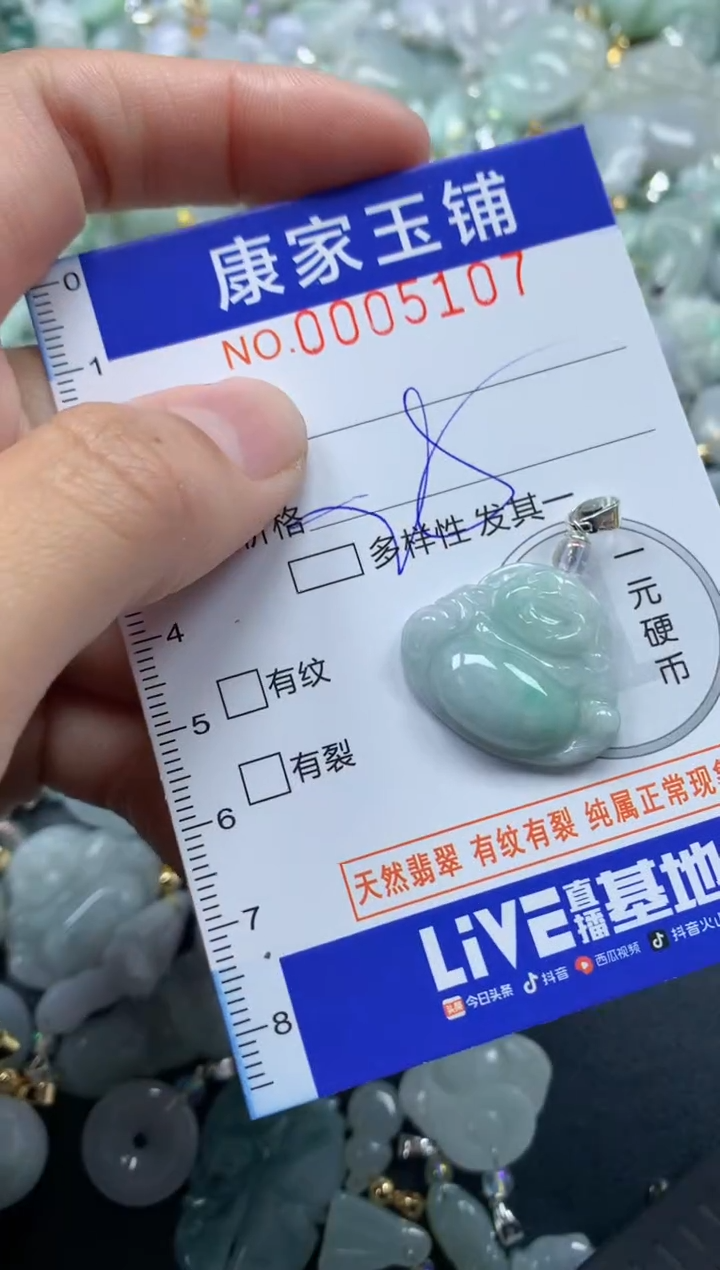 颈饰未镶嵌翡翠5107