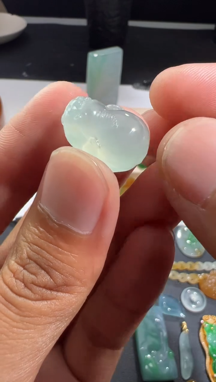 【闪购商品】定制翡翠未镶嵌天然缅甸A货翡翠