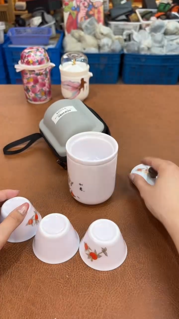 真的很便宜超好看会出片的旅行茶具