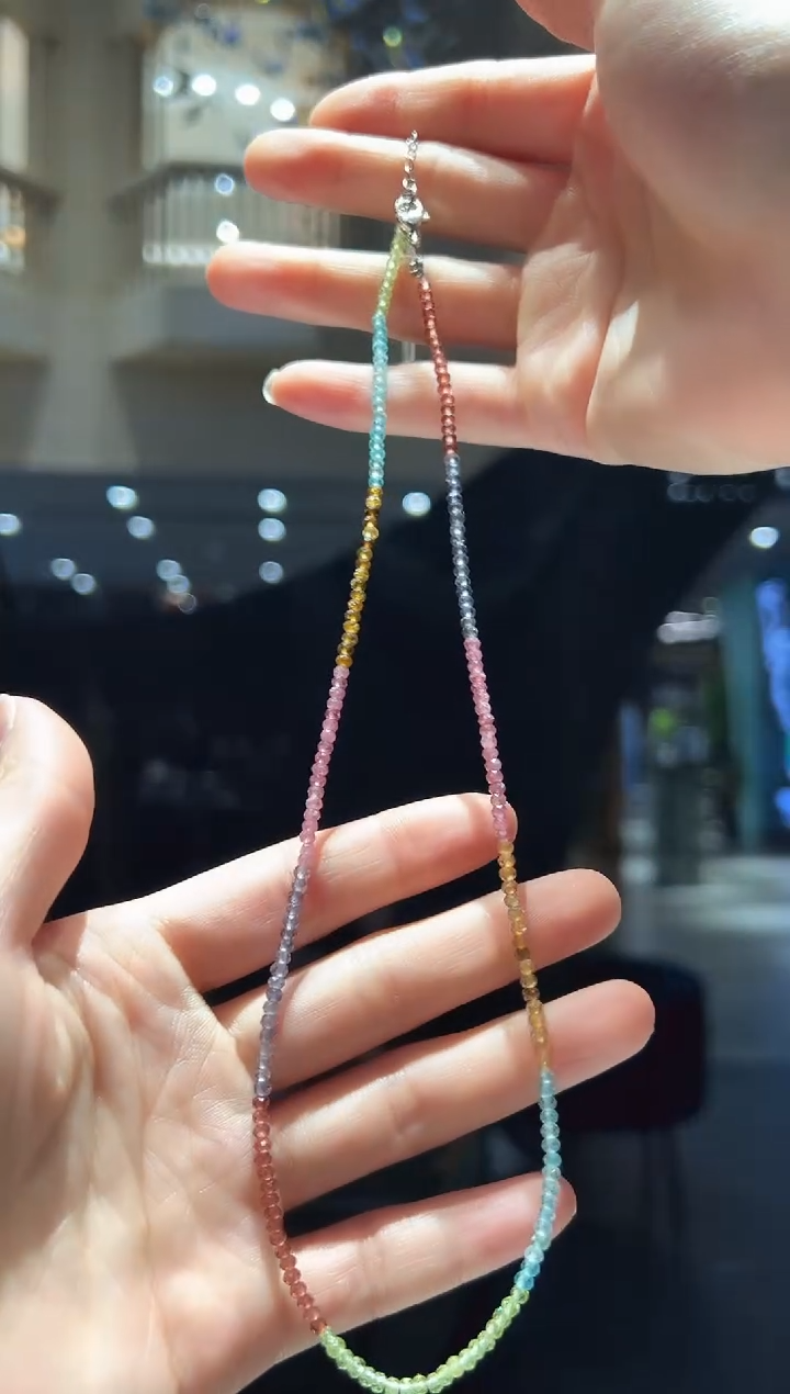 【闪购商品】碧玺颈饰未镶嵌27】多样性发其一