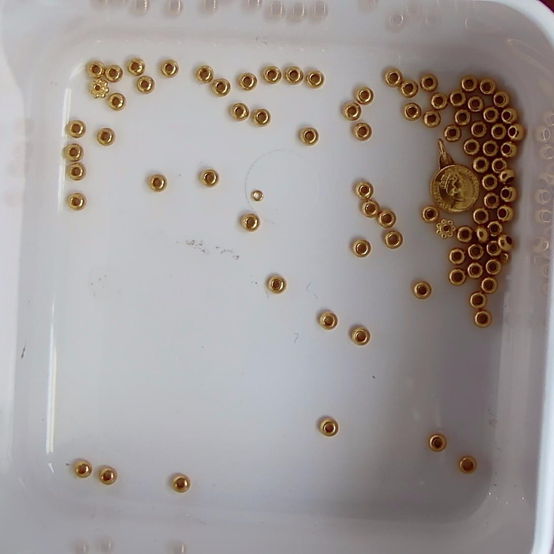 黄金足金小金 豆 