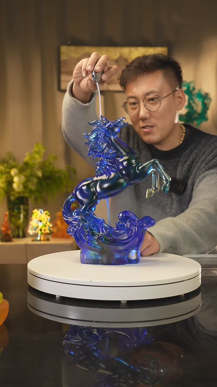 【闪购商品】雅致水晶琉璃 摆件 花器 果盘 茶酒具