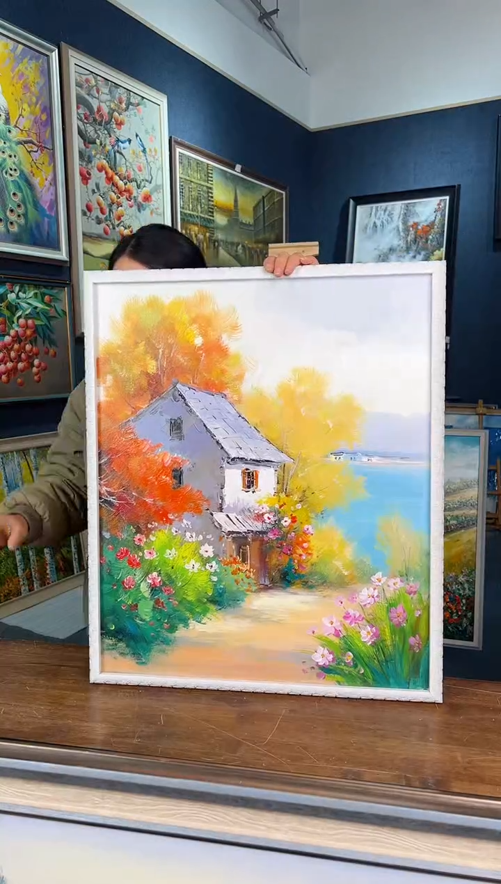 【闪购商品】油画22号 50*60 秋-手绘油画