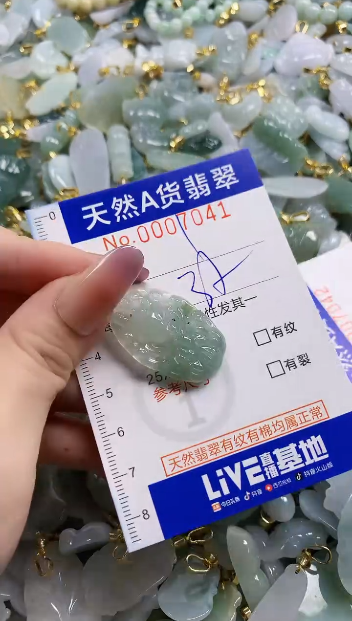 颈饰未镶嵌翡翠天然A货翡翠