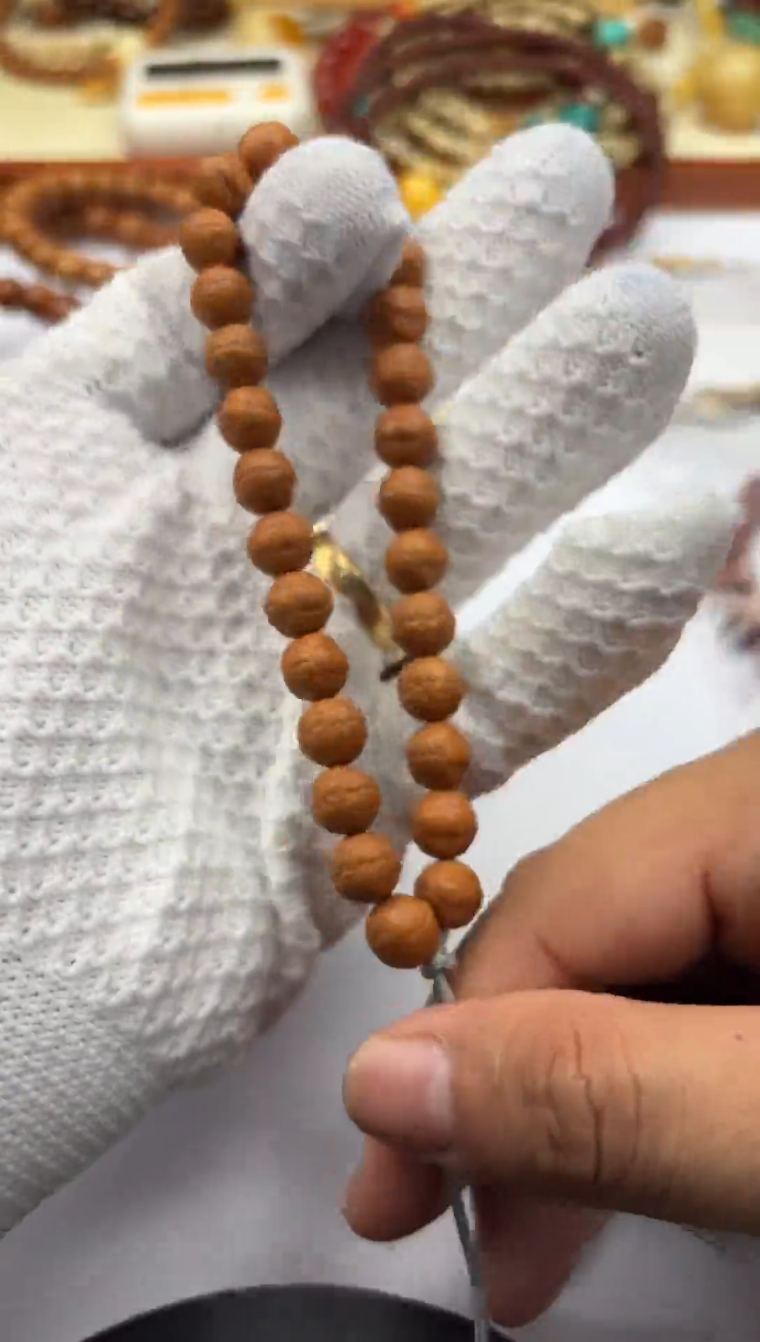 大叶紫檀（黑酸枝木类）连*手串