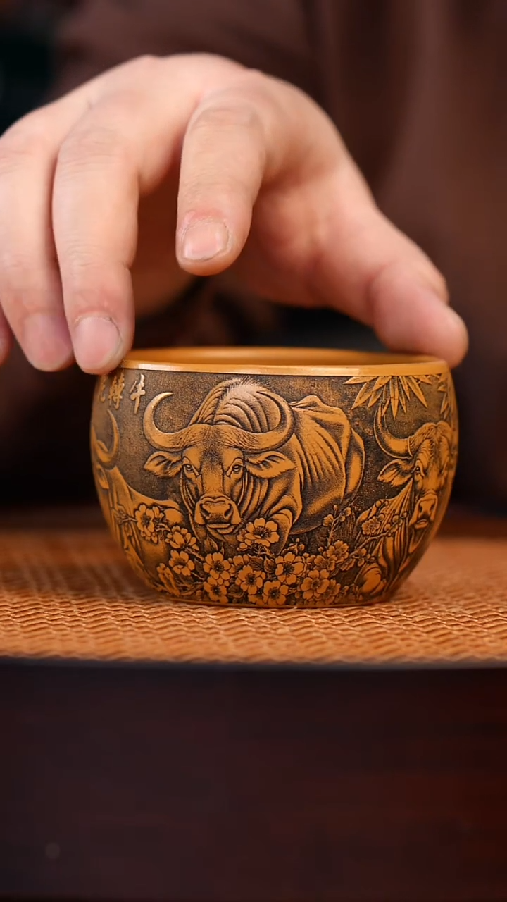 茶杯紫砂宜兴全手工紫砂杯