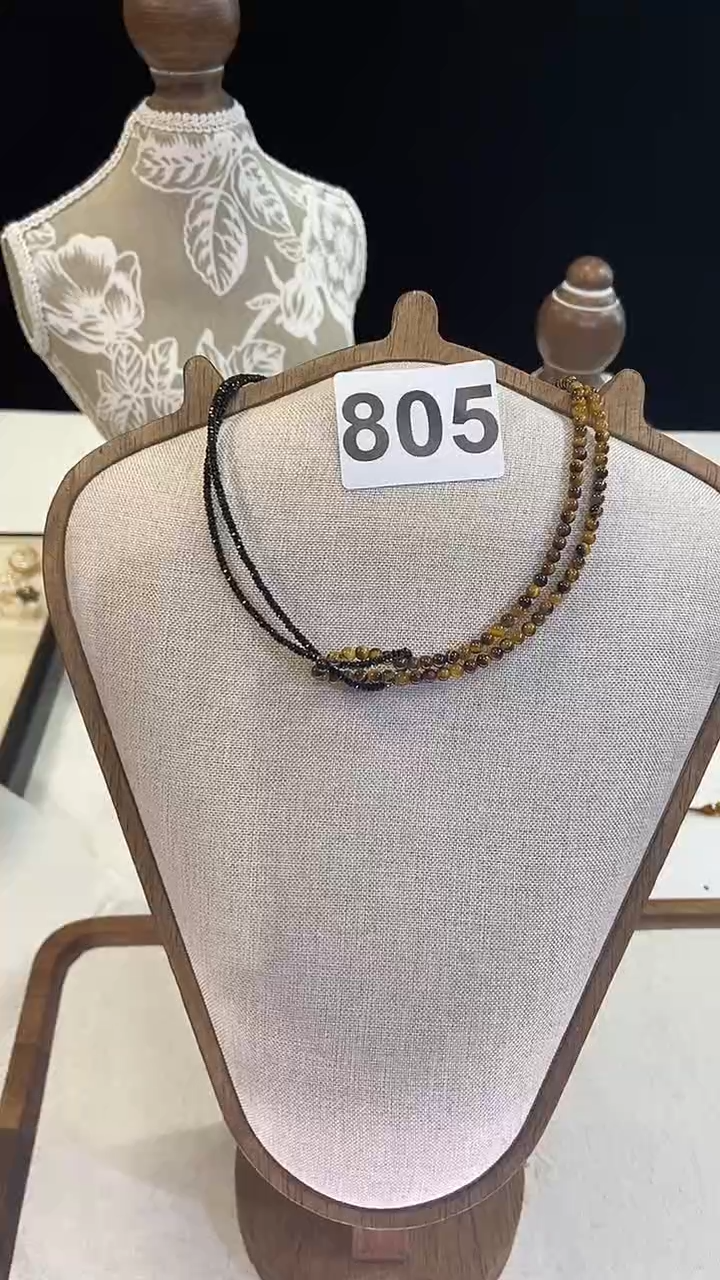 项链钛钢淡水珍珠805