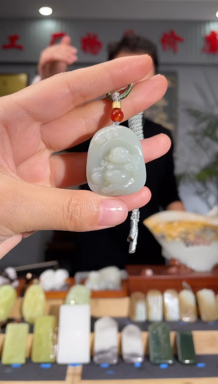 【闪购商品】和田玉颈饰未镶嵌拍一发一 多样性发货