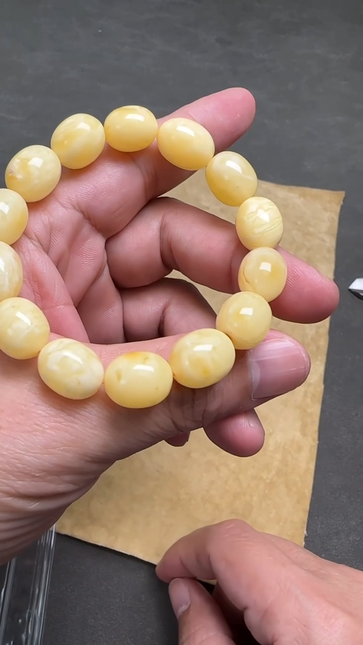 【闪购商品】白玉菩提吊坠561002-11x14枣珠蜡