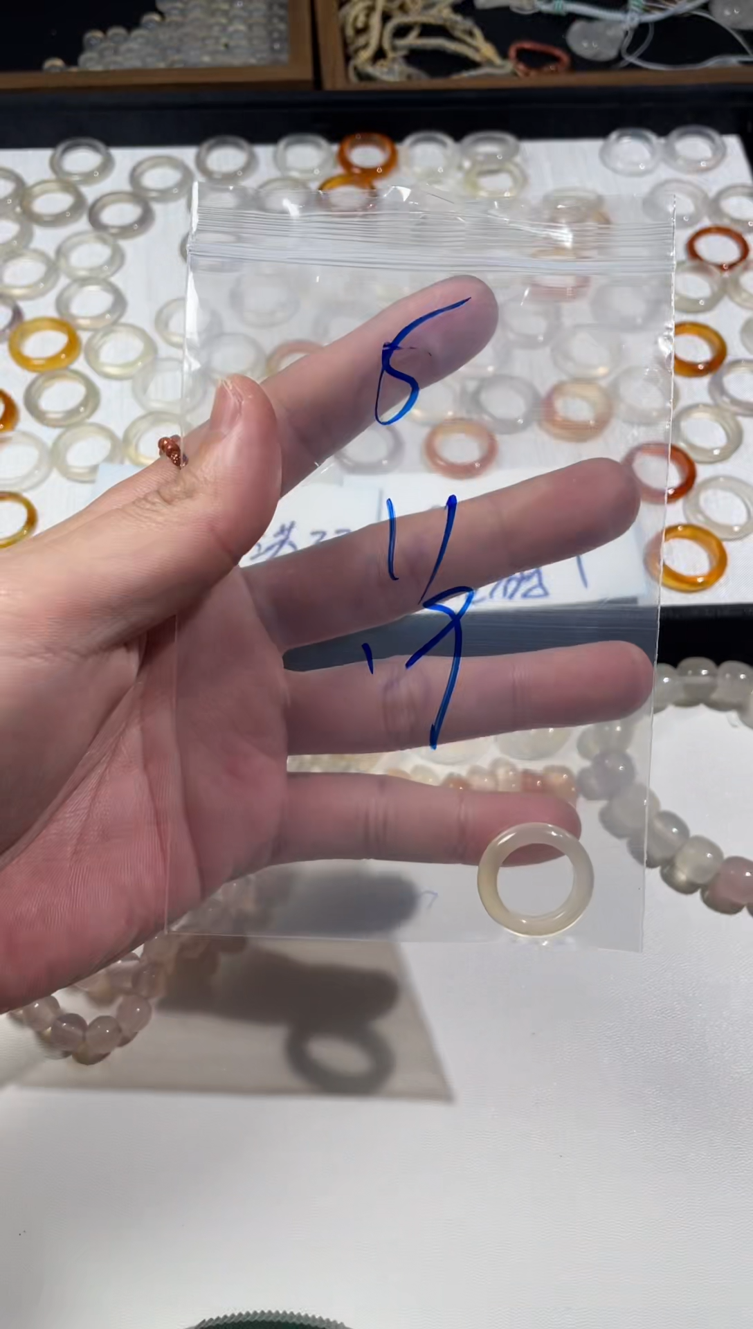 【闪购商品】玛瑙/玉髓戒指未镶嵌5