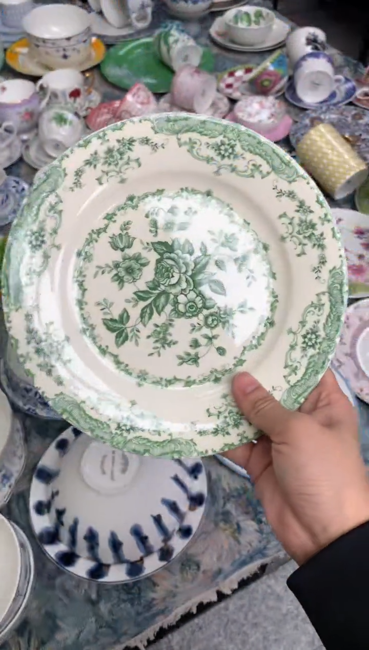 【闪购商品】瓷片陶瓷原单CC892餐具1个8寸