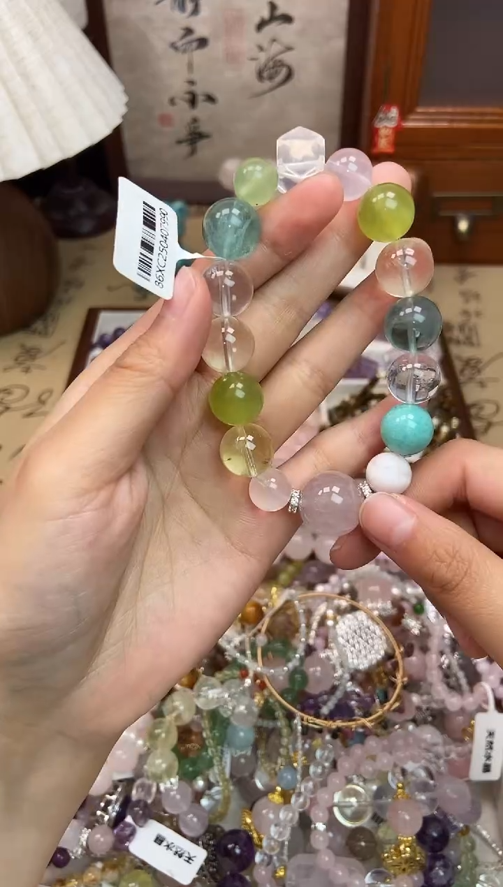 水晶手链未镶嵌380手串