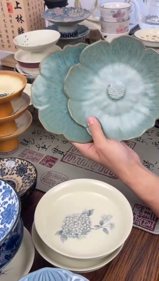 陶瓷新店开业，果盘：2个