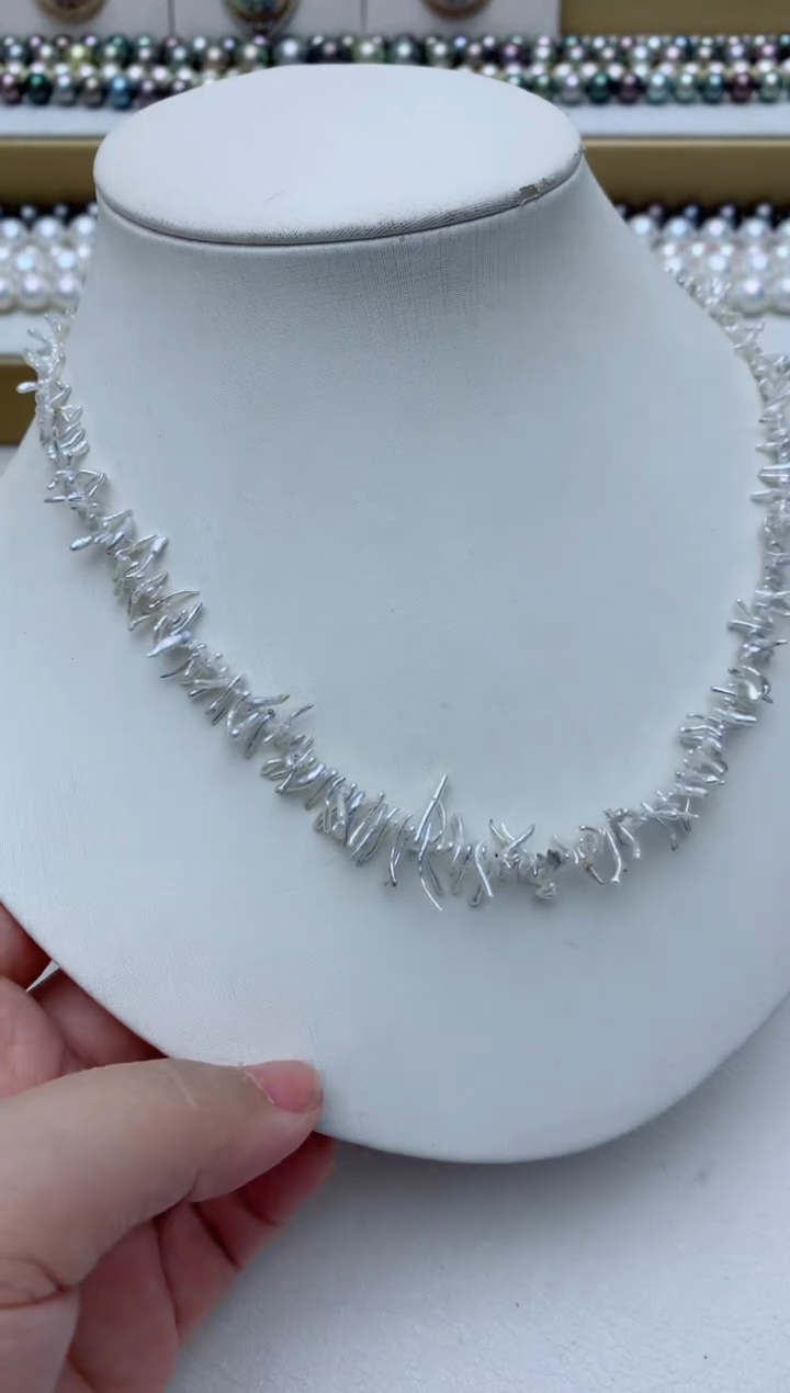 【闪购商品】海水珍珠项链未镶嵌e86 
