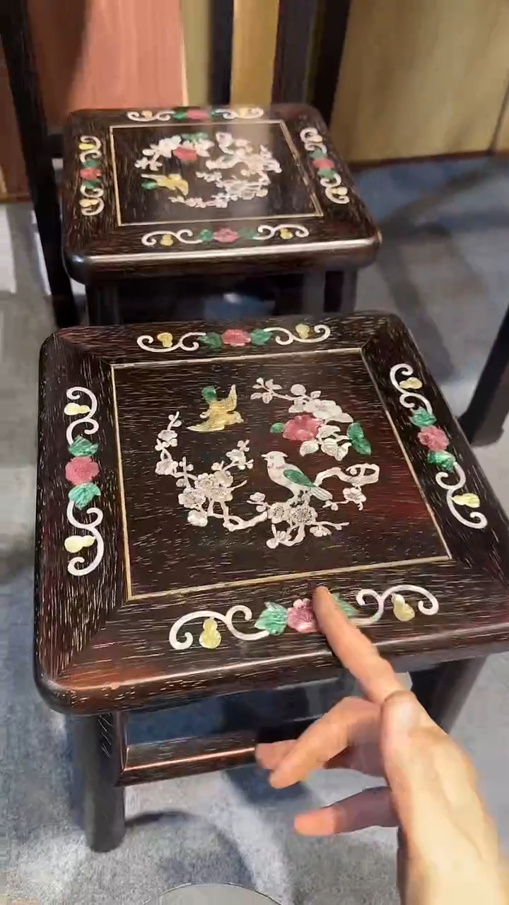 木紫檀拆件雕刻板以直播间实物为准微瑕老物件