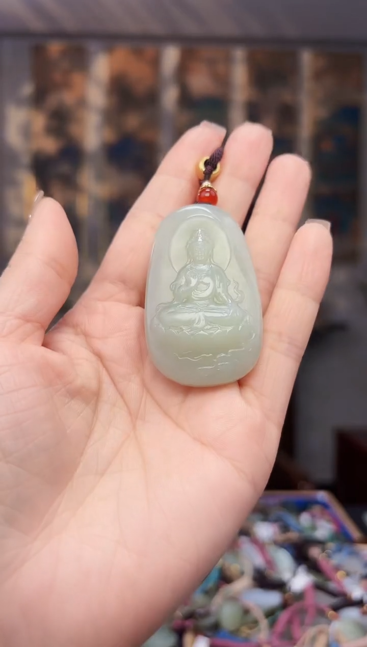 【闪购商品】和田玉挂件未镶嵌拍一发一