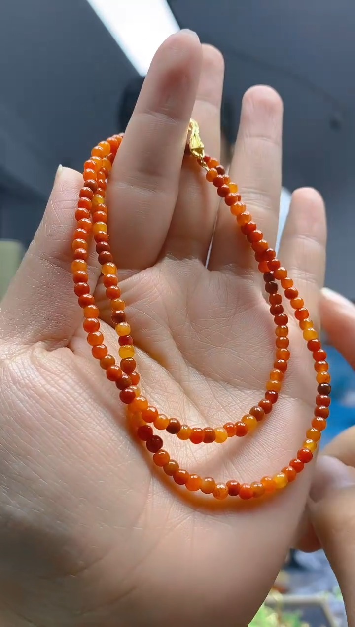 【闪购商品】翡翠耳饰合金0131翡翠锁骨链