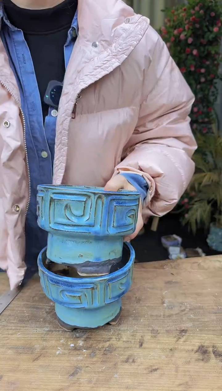 【闪购商品】红陶青铜回纹火锅2个