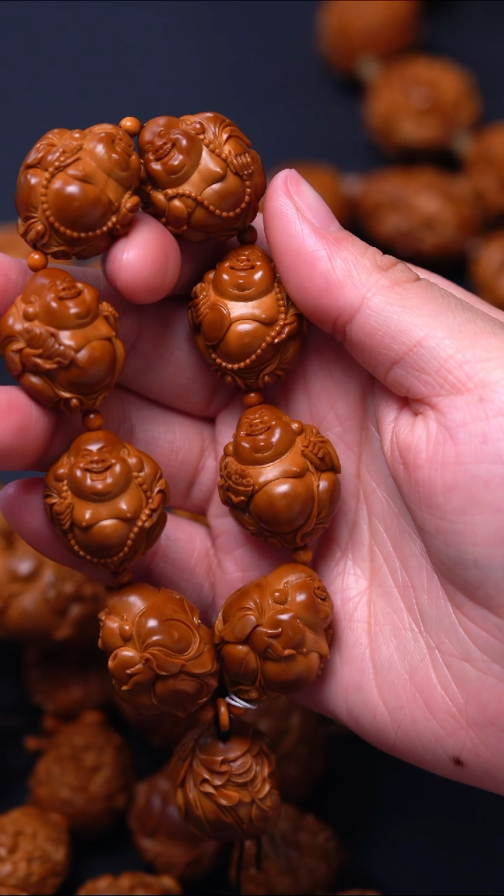 【闪购商品】橄榄核手串/手链胡小兰弥勒