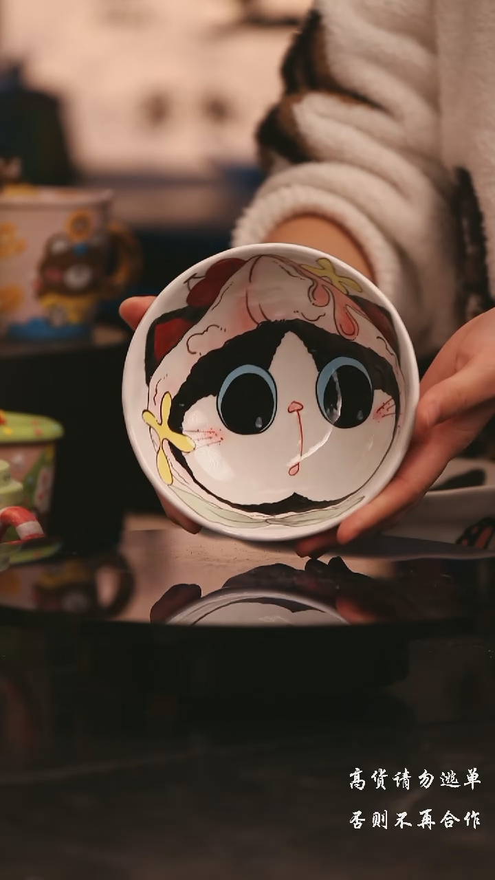 陶瓷景德镇可爱设计师款陶瓷