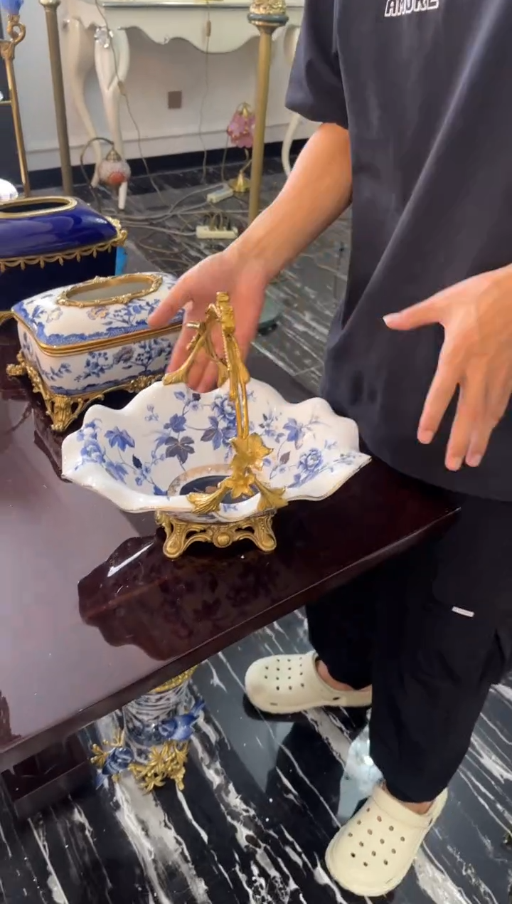 黄铜 黛姿家居装饰品摆件  