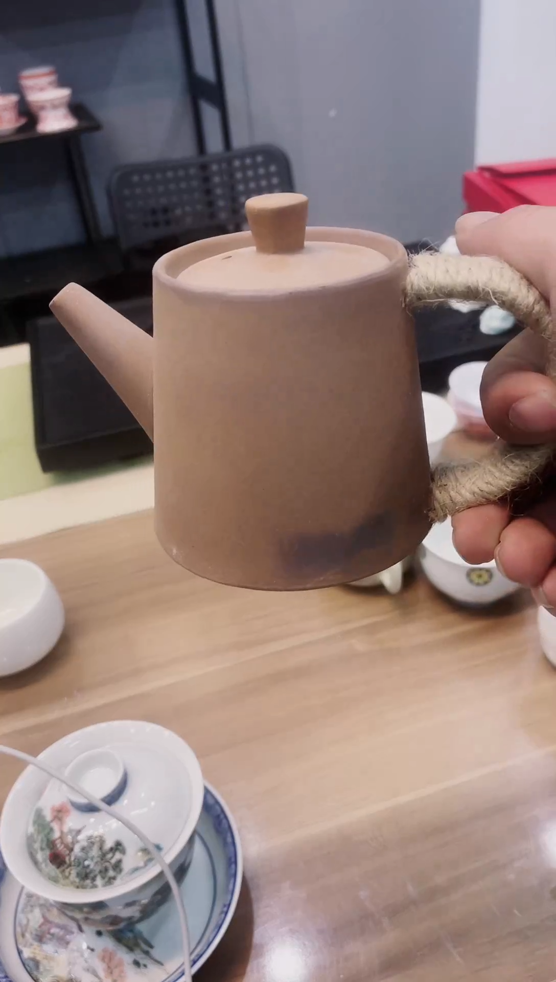 【闪购商品】【席欢李商城】粗陶壶