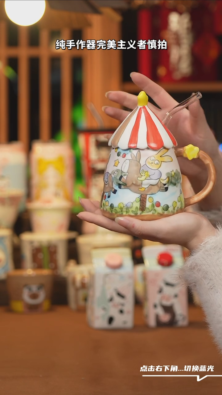 【闪购商品】摆件A066文创纯手工手绘