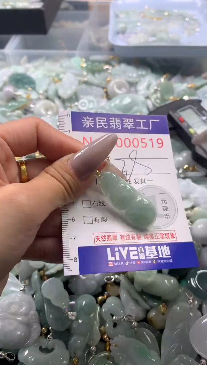 颈饰未镶嵌翡翠519