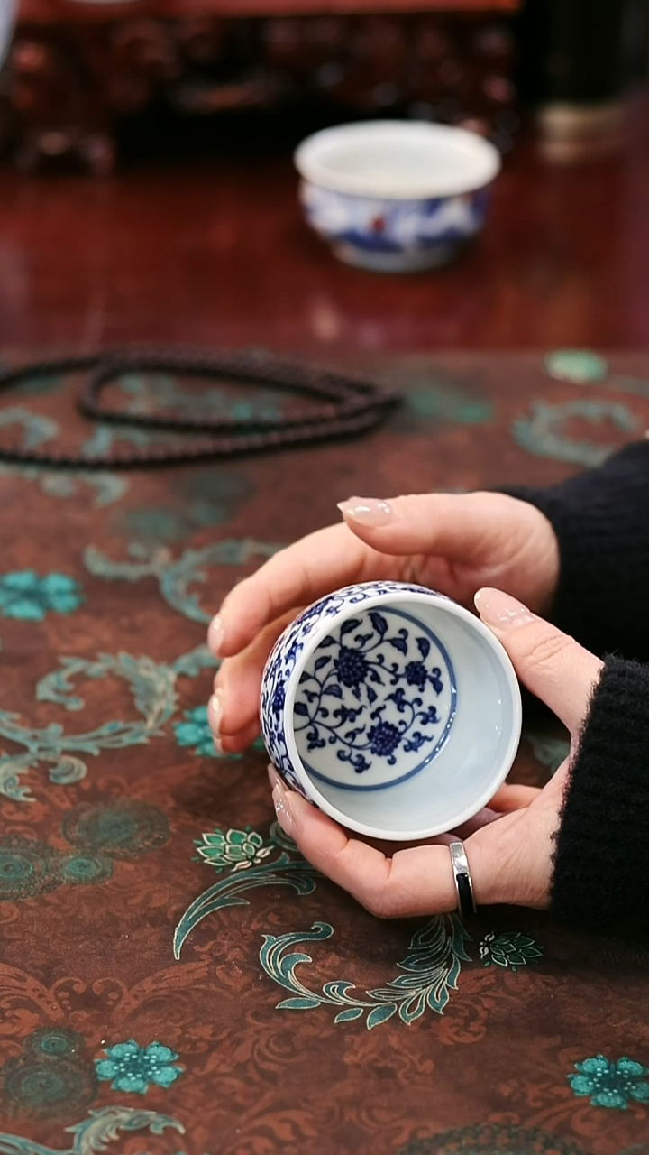 镹曰陶手工手绘柴窑茶具