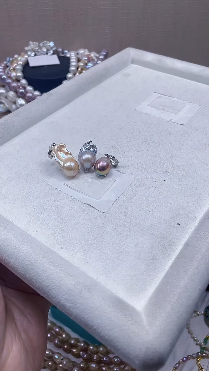未镶嵌套装淡水珍珠【纯恬饰品】
