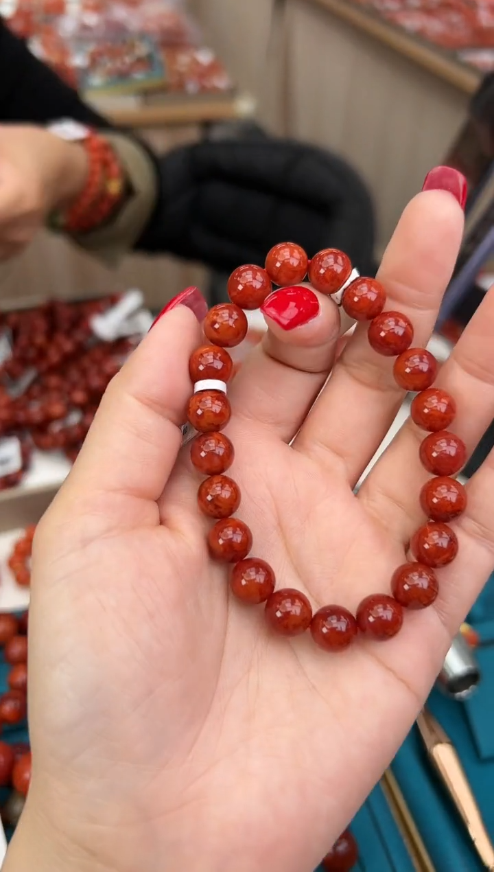 【闪购商品】南红玛瑙珠串未镶嵌多样发其一/9/92199124