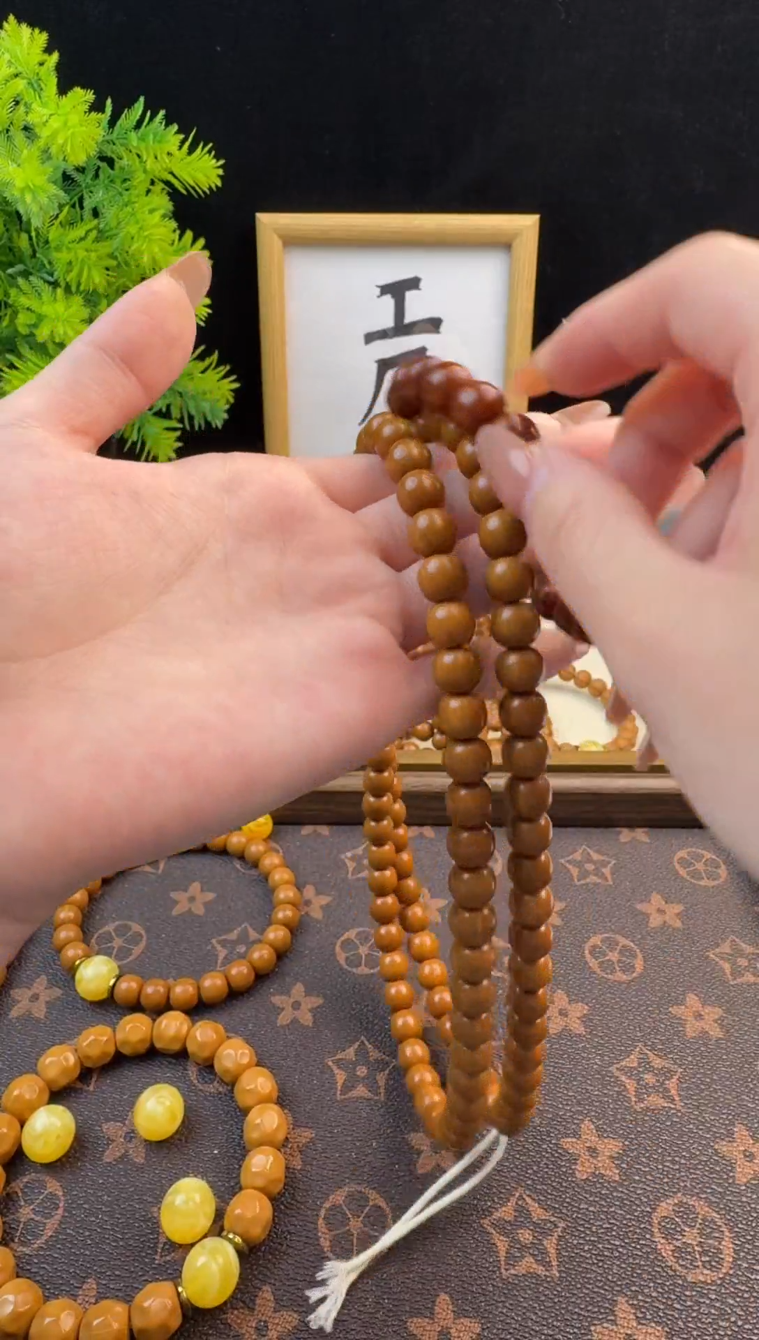 手串猴头核桃【小老型】全品文A+猴头文玩核桃 工厂直发108