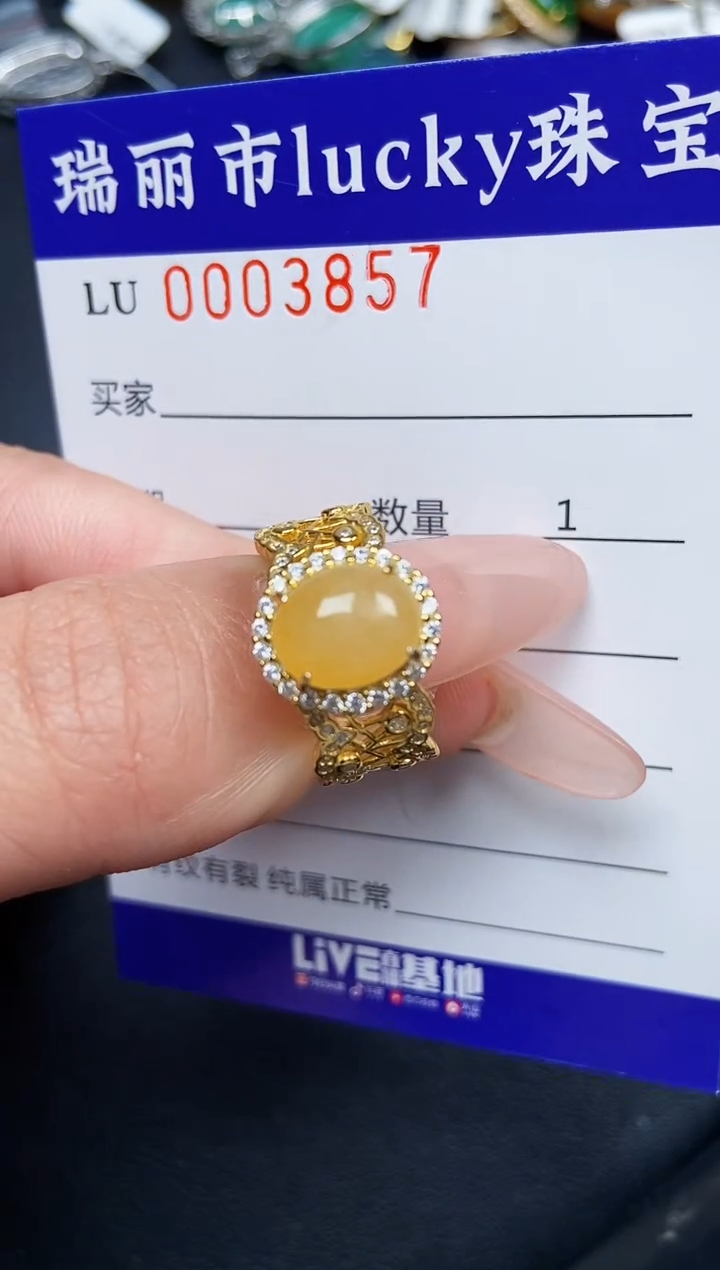 【闪购商品】翡翠颈饰银S925镶嵌3857