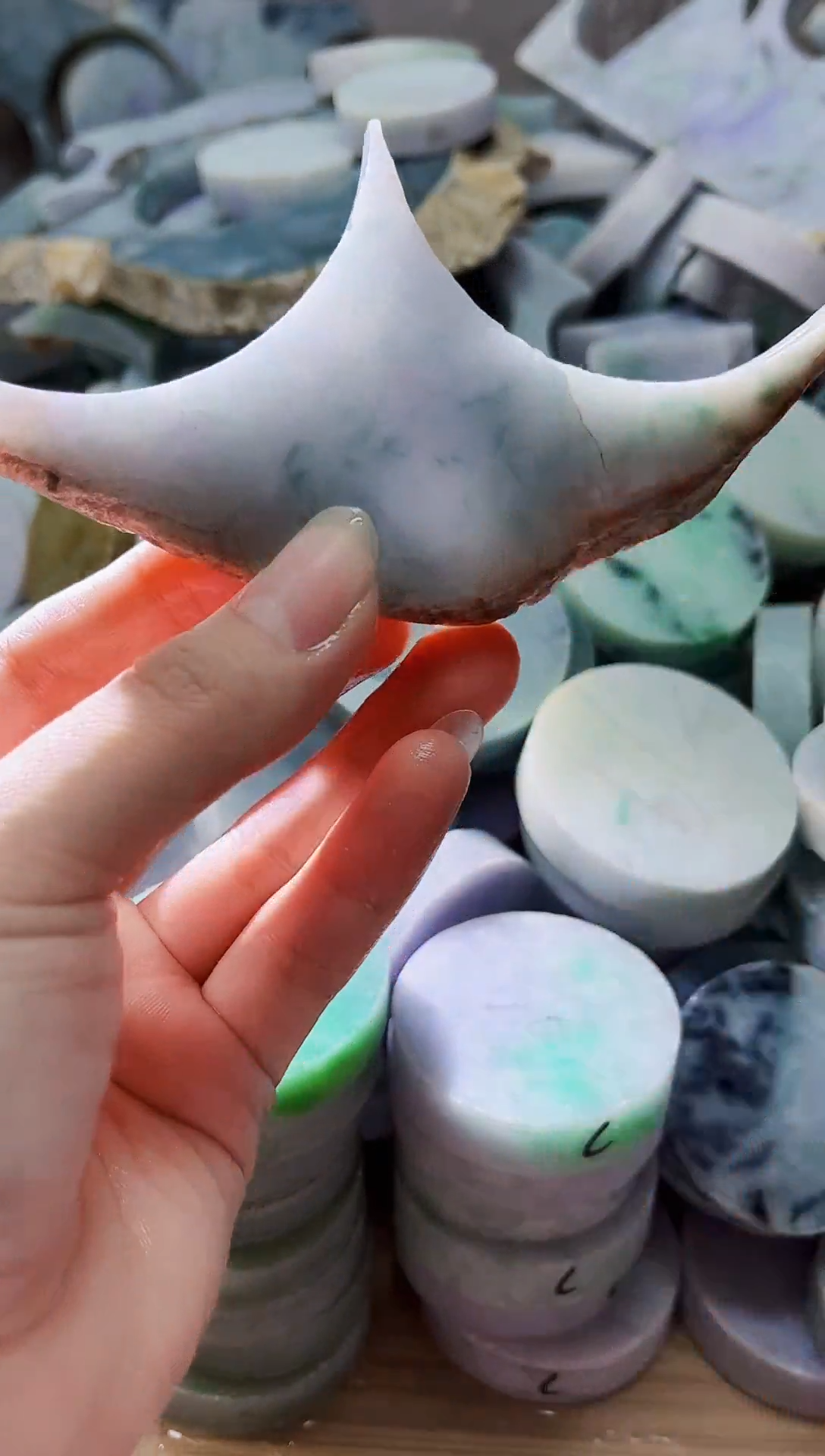 配石翡翠天然翡翠A货952