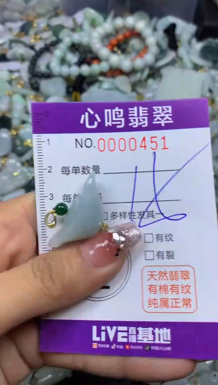 【闪购商品】翡翠颈饰未镶嵌闪购00451