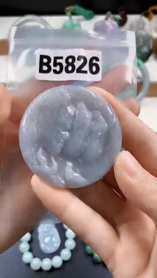 颈饰未镶嵌翡翠天然翡翠吊坠挂件