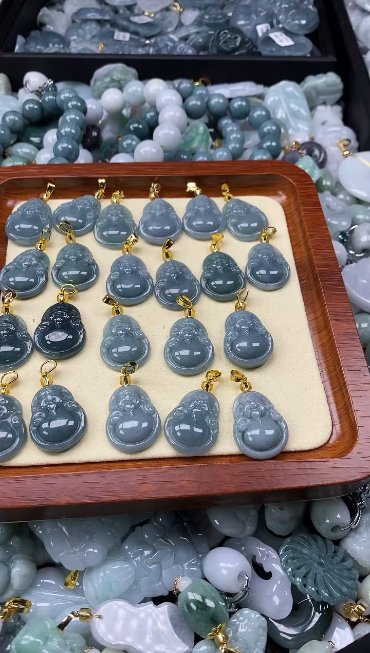 【闪购商品】翡翠颈饰未镶嵌缅甸A货翡翠09.9