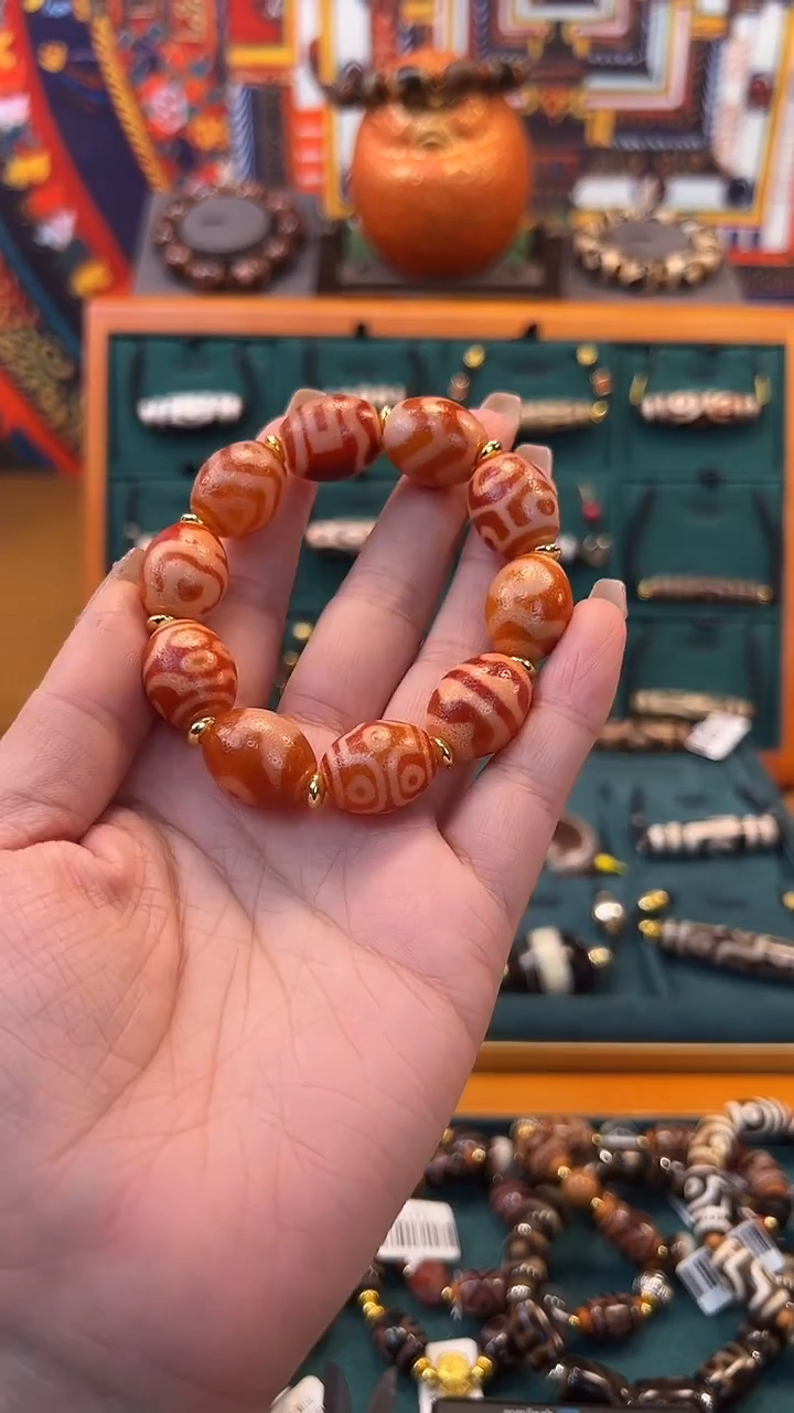 玛瑙/玉髓（覆膜）颈饰合金16.(微瑕)