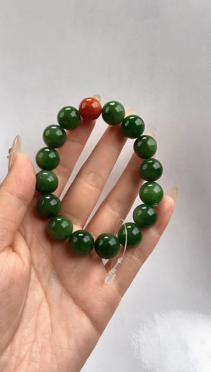 【闪购商品】和田玉手串未镶嵌j57