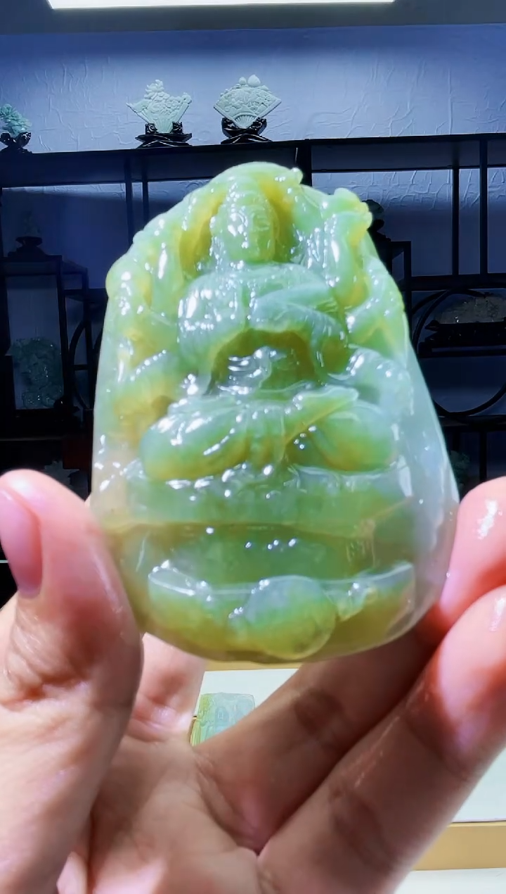 【闪购商品】定制翡翠未镶嵌毛货02020136 