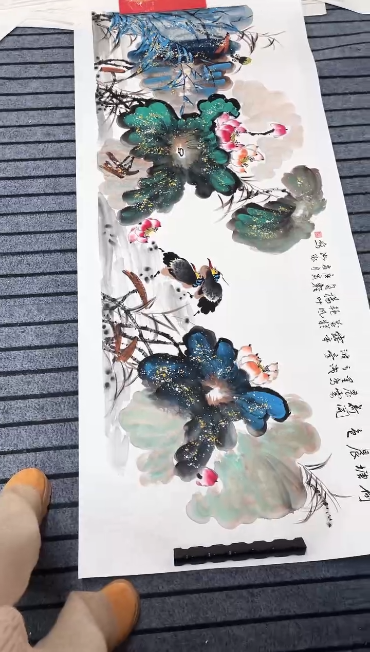精品国画花鸟作品