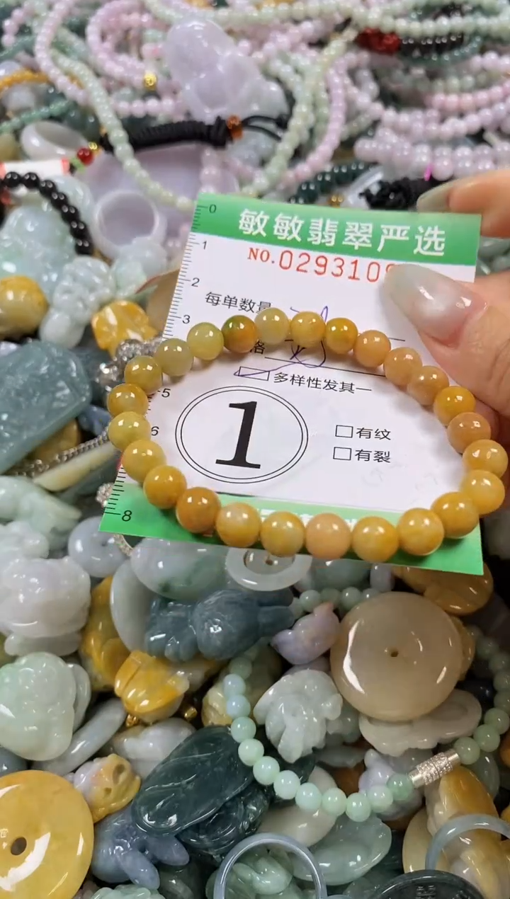 翡翠未镶嵌颈饰闪购0293109多样性发其一