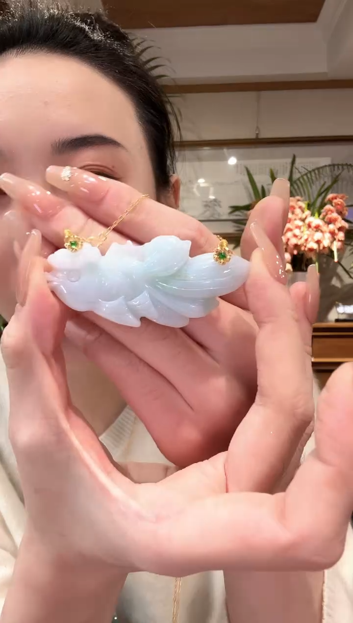 【闪购商品】翡翠颈饰未镶嵌国风