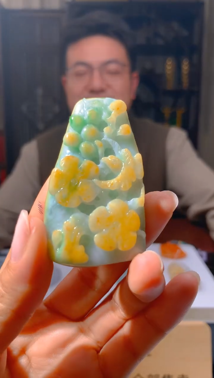【闪购商品】定制翡翠未镶嵌L-@@YDLXY211010